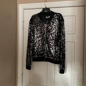 Anna- Kaci blacked sequin Jacket never worn